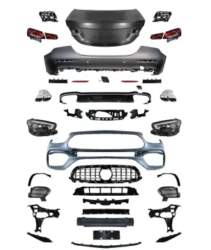 Conversion Body Kit for Mercedes-Benz E-Class W213 2016-2020 to AMG E63 Style