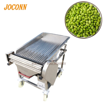 Hochkapazität frische Edamame Beschreibung und Sojabohnenschälermaschine
