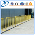 Galvanized then pvc coated crowd control barrier fence