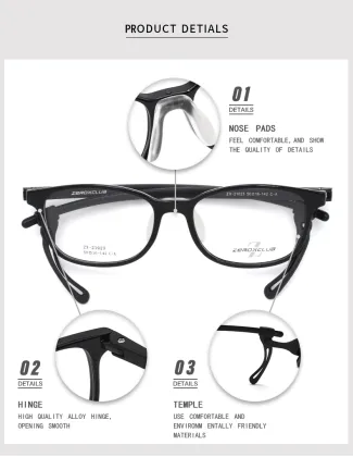 Kids Optical Glasses: 21023 Colorful TR90 Eyewear for Children