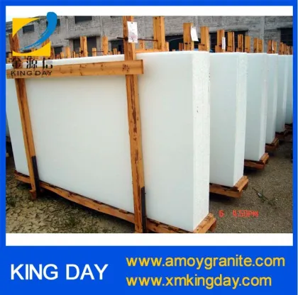 white crystal glass stone