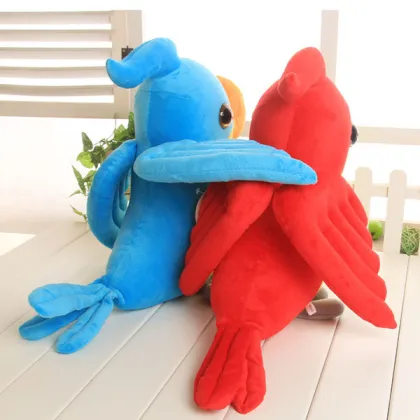 Lovely reallike colourful stuffed parrot toys,parrot plush toy