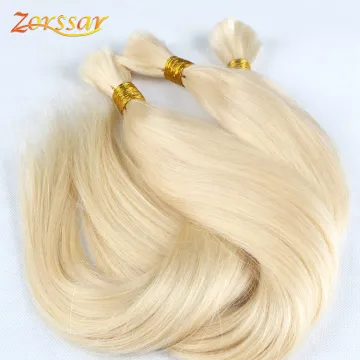 Unprocessed raw blonde 613 virgin bulk russian hair extensions blonde human hair supplier free sample hair bundles