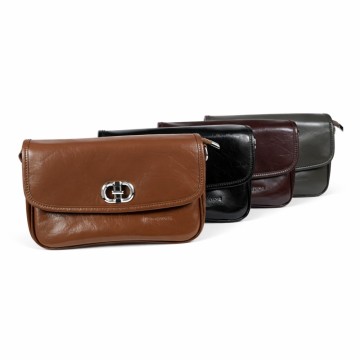 Classic Retro Leather Cross-body Bag