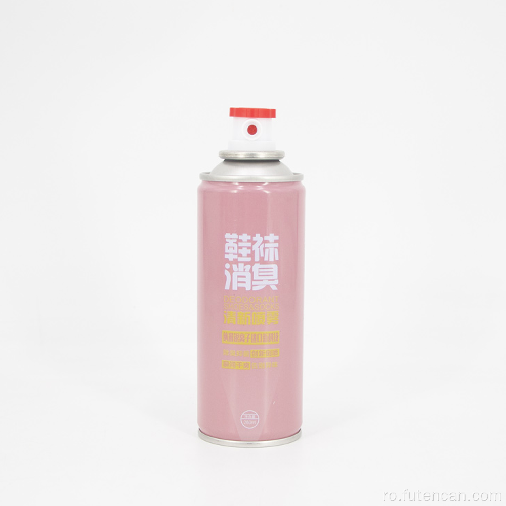 Bombă spray pentru deodorant pentru încălțăminte