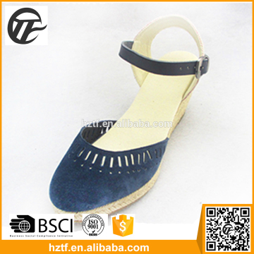 2016 cheap wholesale ladies fancy summer wedge sandals