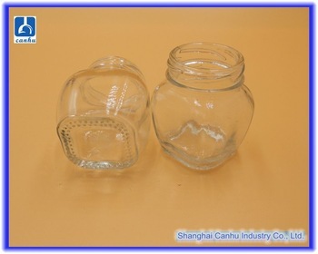 50ml flint glass jam jar