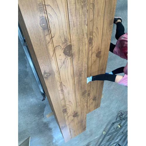 Decorative Polyurethane Sandwich Panel with Teak for Walls