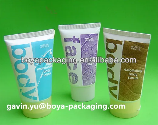 hand cream cosmetic tube