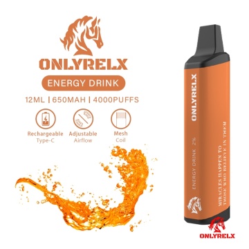 OEM Onlyrelx Max 4000Puffs Pod Disposable Vape