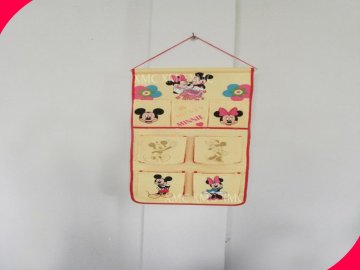 Cute Polyester 600d 4 Wall Pocket Organizer Folders For Home Decoration