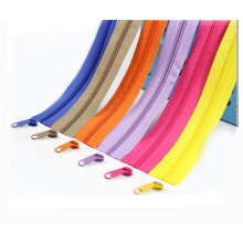 1M 5M 10M 20M 25Meters/lot Nylon Coil Zippers 24 Colors For Selection 3# Long Zippers For DIY Sewing Garment Accessories