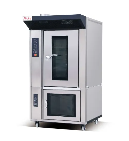 Electric Combination Rotary Oven with Bread Proofer