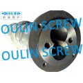 Double Conical Screw Barrel for Bamboo Fiber Wall Board