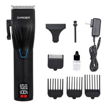 Wholesale Hot Sale: Customizable Cordless Electric Hair Clippers for Barbers
