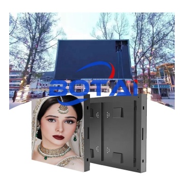 BOTAI P6 Outdoor Iron Gabinet Panele ekranu LED