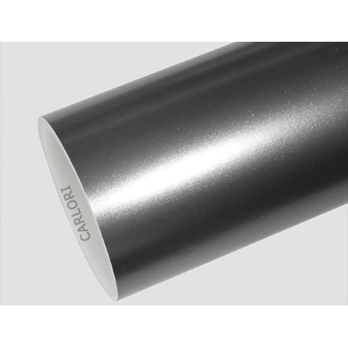 Satyn Metallic Iron Grey Car Wrap Vinyl