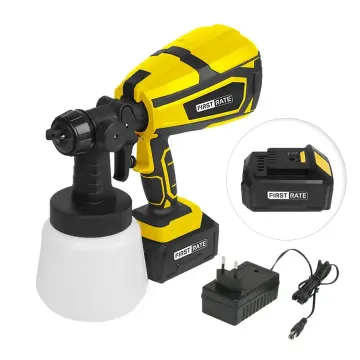 Hot Sale Hand Held Micro Car Wireless Charging Electric Paint Sprayer for Cabinets - 12Noz