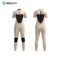 Seaskin Short Sleeve Rear Zip Women's Springsuit Wetsuit