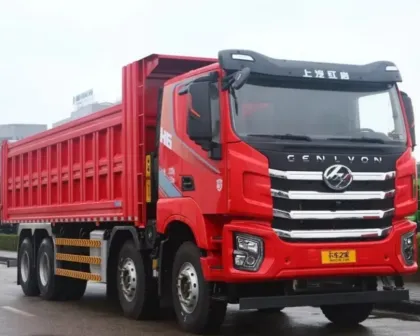 SAIC Hongyan 8x4 8.2m Dump Truck