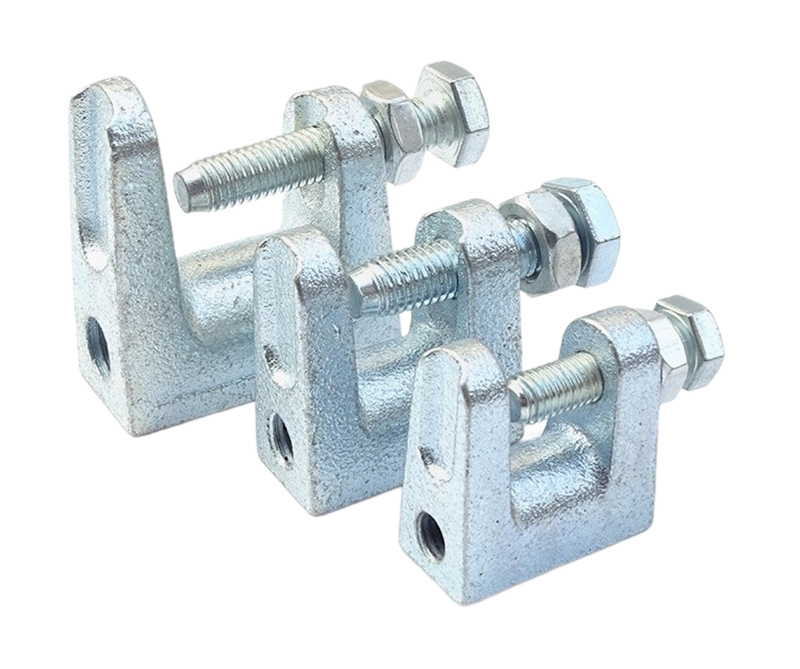 1/4 hüvelykes ANSI/MSS-SP-58 temperöntvény gerendabilincs rögzítőcsavarral