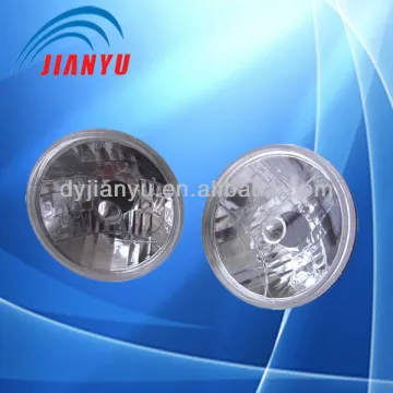 7 Inch Square Crystal Diamond Semi-Sealed Beam Head Lamp JY116