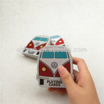 cartoon movie shape mini size tin box for cards