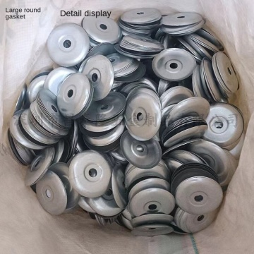 Factory Supply Ventilation Common Plate Air Duct Reinforcement Pad - 1.0mm Thick Round Gasket for HVAC Accessories