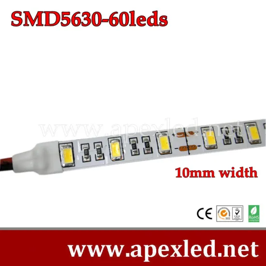 5630-60led in one row led strip light 10mm PCB DC12V LED SIGN LETTER