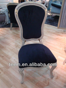 European luxury classic furniture dining room solid wood dining chair