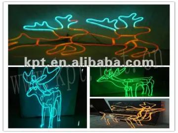 neon lighting el wire for making christmas toys