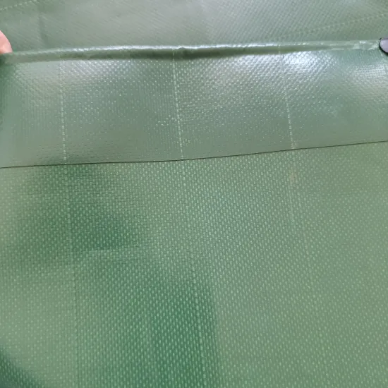 High Tenacity Polyester Screen Tarpaulin with Flexible PVC Coating: 2m x 1m, 600gsm and Eyelet Finished