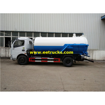 Vacuum 4000L 4x2 Dung Suction Trucks