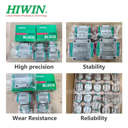HIWIN Linear Blocks, Guideways, Carriages & Bearings: HGW15, HGH15 Series