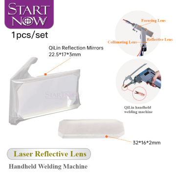 Startnow Fiber Laser Reflective Lens untuk CQWY SUP20S/T Qilin Welding Gun
