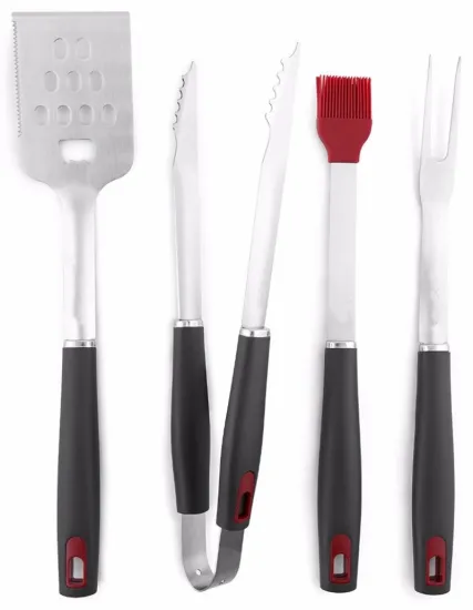New Coming Barbecue Grilling Accessories BBQ 4-Piece Set Utensils for Indoor and Outdoor