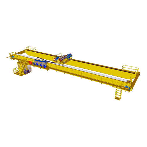 Heavy duty double beam overhead crane