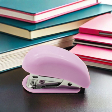 Cute Mini Custom Logo Plastic Colored Cheap Promotional Portable Office School Stapler