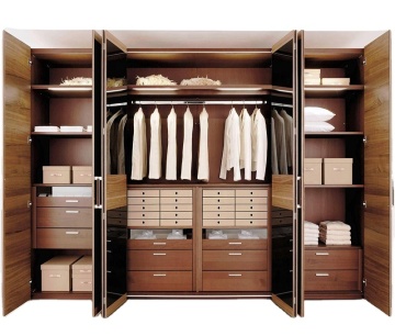 Moderni mobili per depositi per il guardaroba walk-in