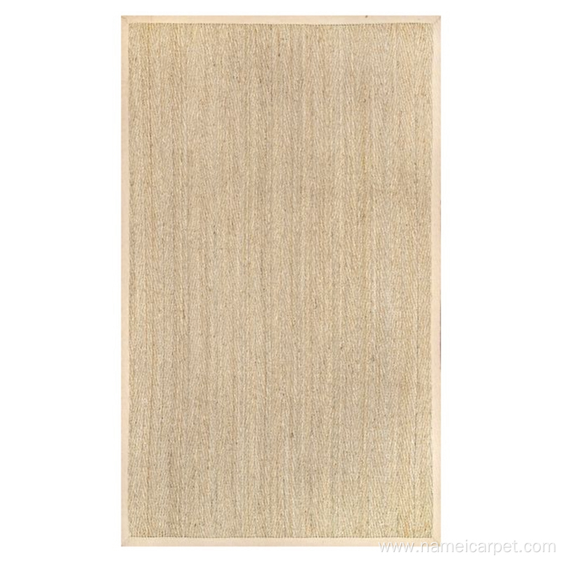 Natural seagrass straw mat floor rug carpet