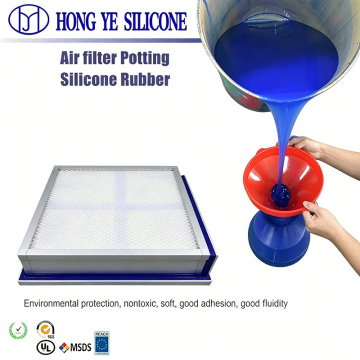 Thermal-Stable Liquid Silicone Sealing for HEPA Filters