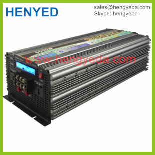 LCD display home system dc to ac 6000w inverter generator