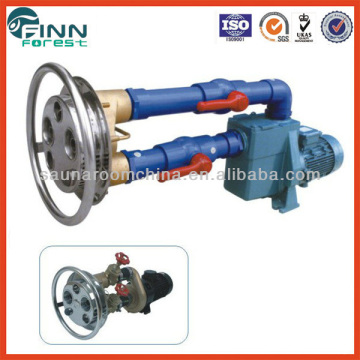 Counter current units for private swimming pool