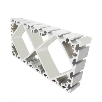 Custom Heavy Duty 6063 Slot 8mm Industrial Aluminum Extrusion Profile