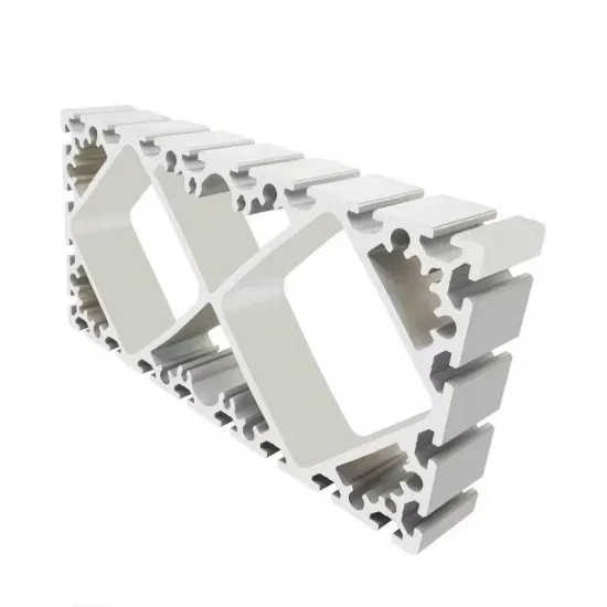 Custom Heavy Duty 6063 Slot 8mm Industrial Aluminum Extrusion Profile