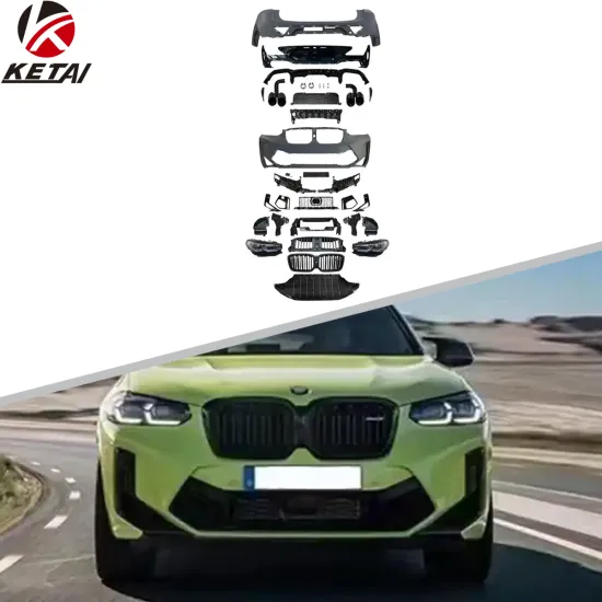 Hot Selling G02 X4 2018-2021 Sport Upgraded Body Kit - Front Bumper & Exhaust Pipes