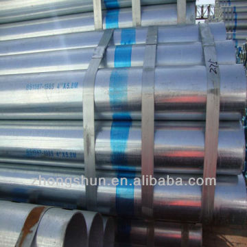 ERW Round Galvanized Steel Tubes