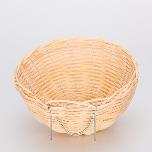 Percell Bowl em forma de ninho de pássaro médio Rattan