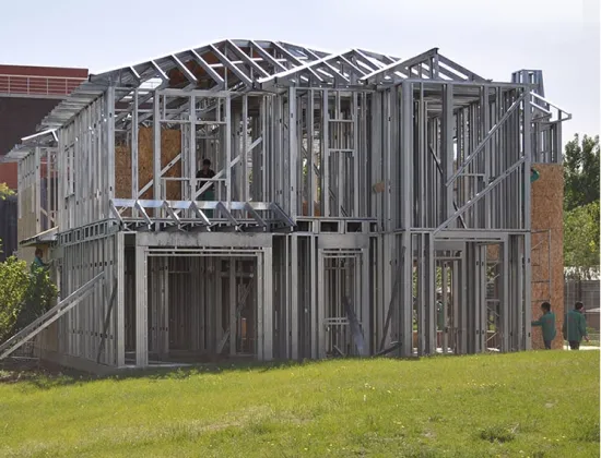 Fast Installation Earthquake Proof Light Steel Villa