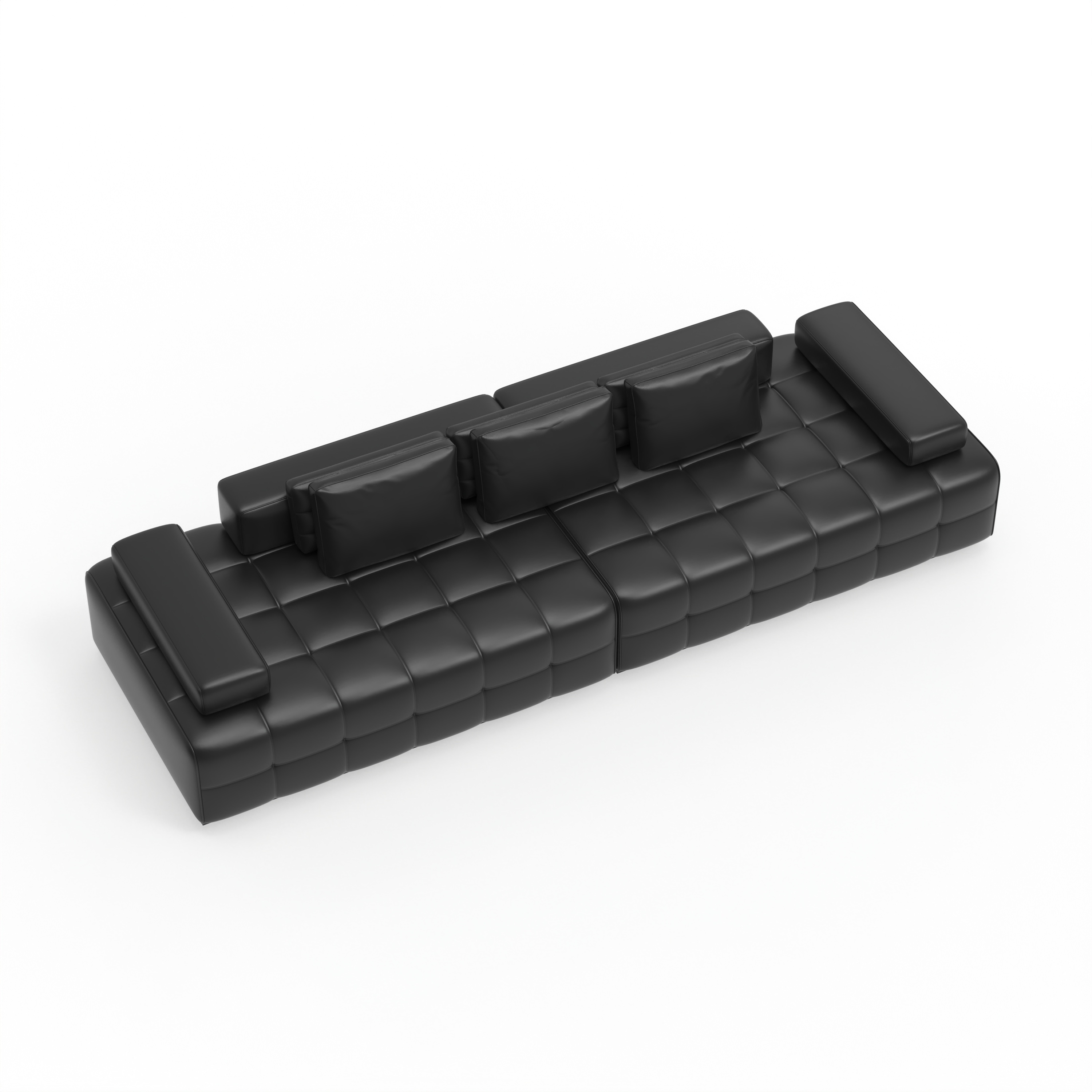 Black Sectional Couch